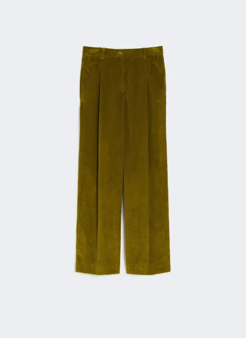Панталон от рипсено кадифе Weekend Max Mara Ordine — снимка 14