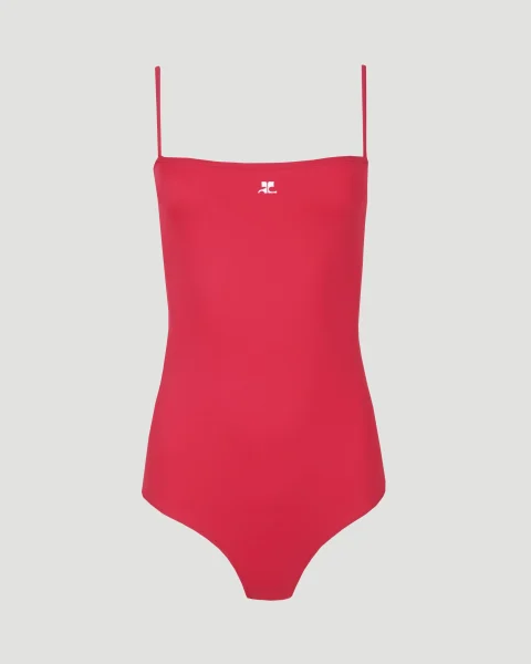 One-Piece Swimsuit in Red