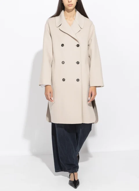 Миди палто от фина вълна 'S Max Mara Smmmagnolia — снимка 5