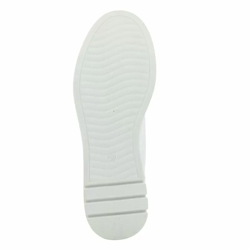 Дамски Ежедневни VENEZIA – 446-45632 LEATHER WHITE — снимка 4