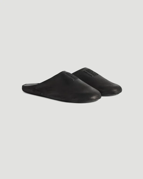 Château Flat Mules in Black — снимка 2