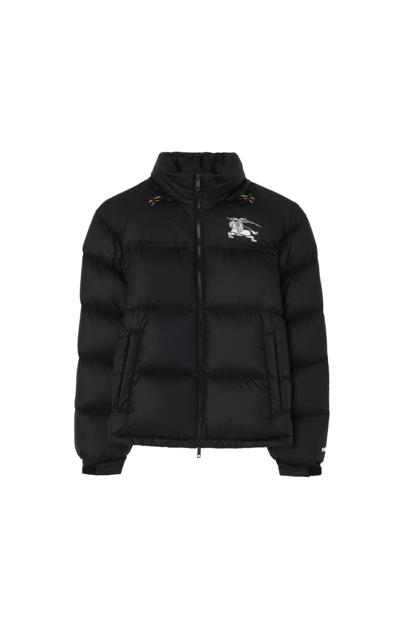 Highlands Puffer Jacket in Black