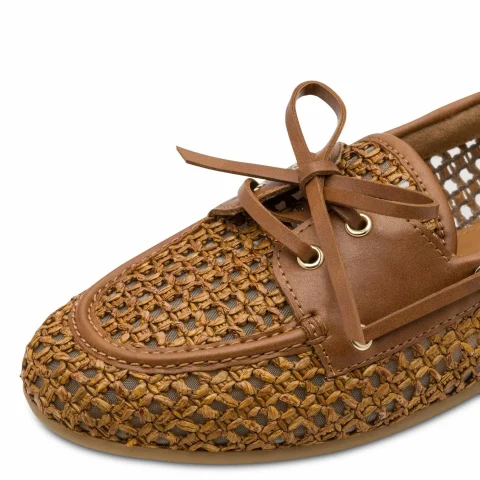 Дамски Мокасини TAMARIS – 1-23611-46-372 COGNAC STRUCT. — снимка 4