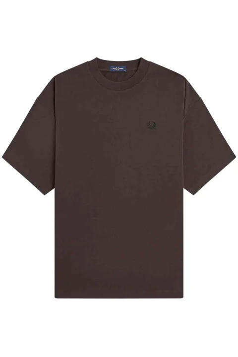 T-Shirt Oversized M3481 33C rich brown
