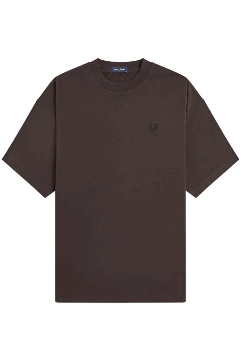 T-Shirt Oversized M3481 33C rich brown