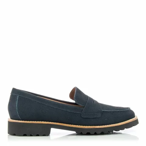 Дамски Лоуфър WIRTH – 14352 KAMIK NUBUCK BLUE COMB 104