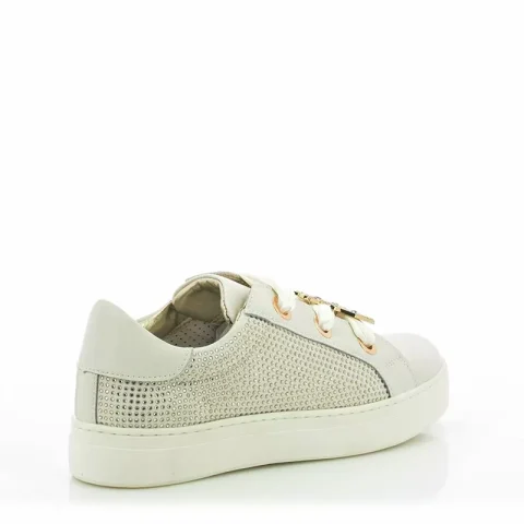 Дамски Сникърс PATRIZIA PEPE – PPJ826 OFF WHITE — снимка 2