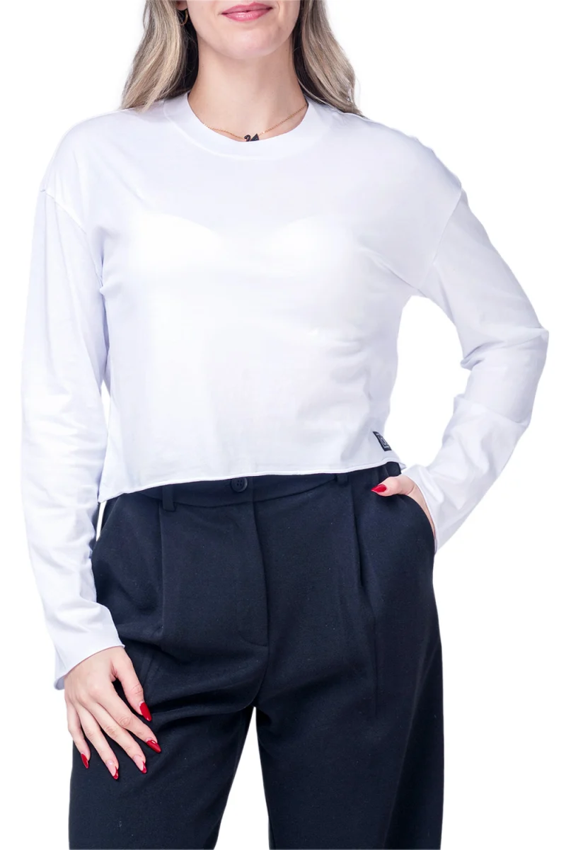 Блуза Boxy Longsleeve DLWL000047 white