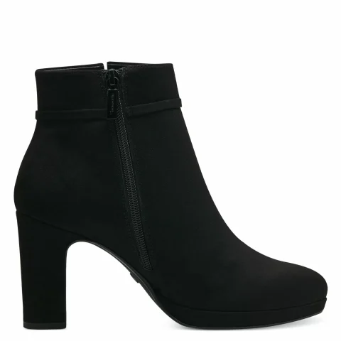 Дамски Боти На Ток TAMARIS – 1-25349-41-001 BLACK — снимка 2