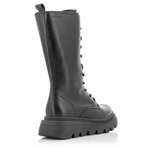 Дамски Кубинки TAMARIS – 1-25282-41 003 BLACK LEATHER — снимка 2