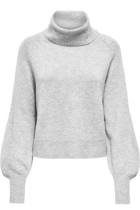 Плетено Onlolivia Roll Neck 15381063 BS000086 light grey melange