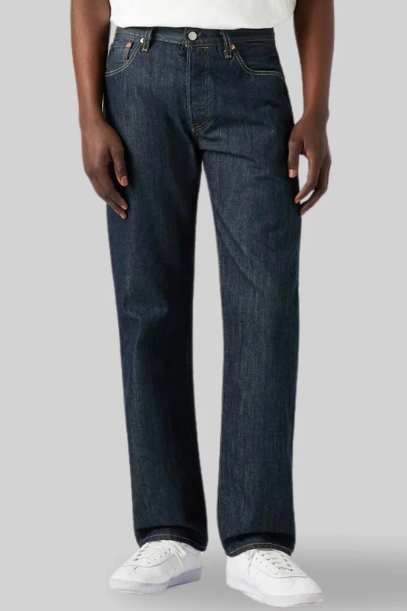 Jeans 501 Original Fit Dark Indigo 005010101 dark indigo worn — снимка 2