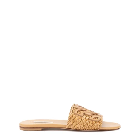 Дамски бежови чехли Ischia Casadei