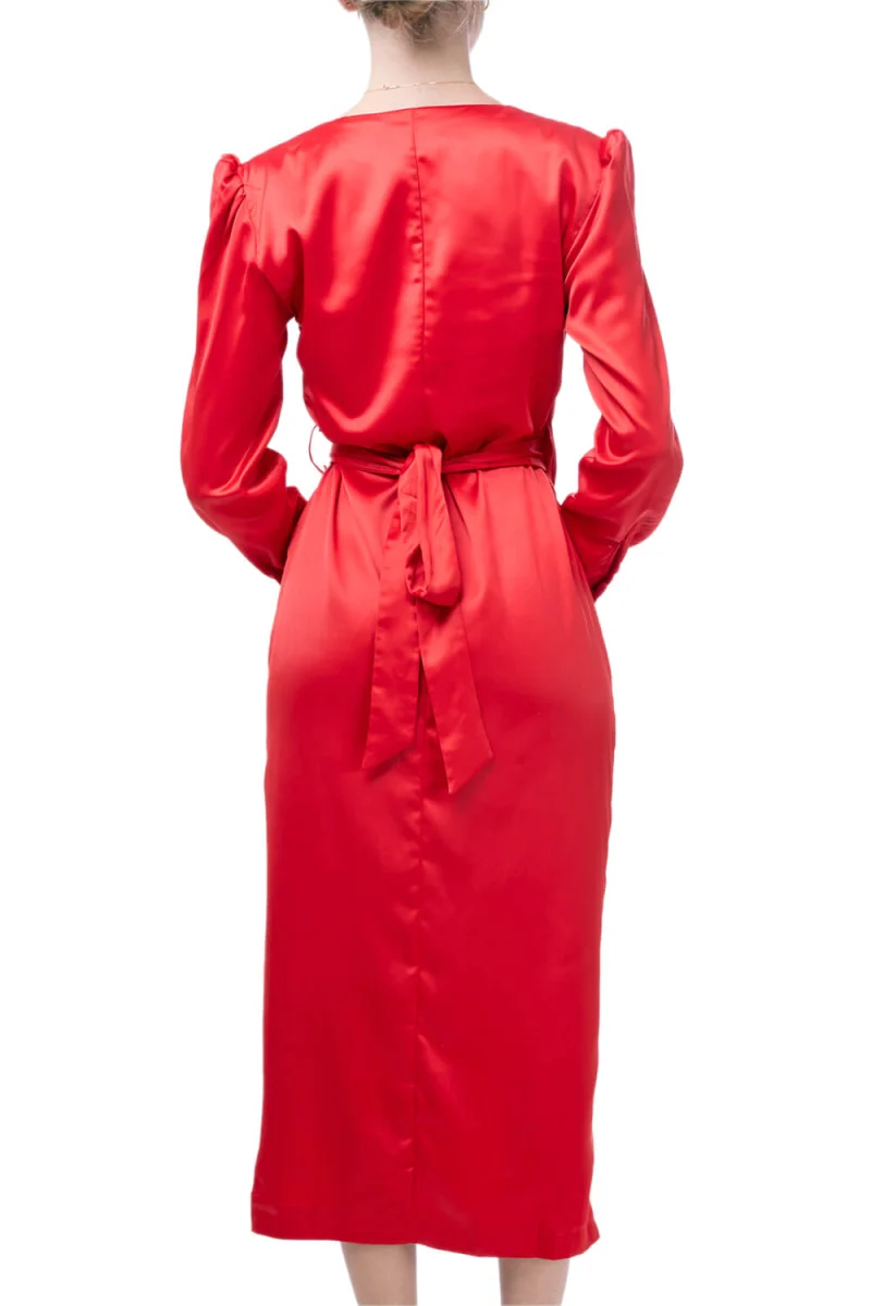 Рокля Phoebe MML24-02-07-024 red — снимка 2