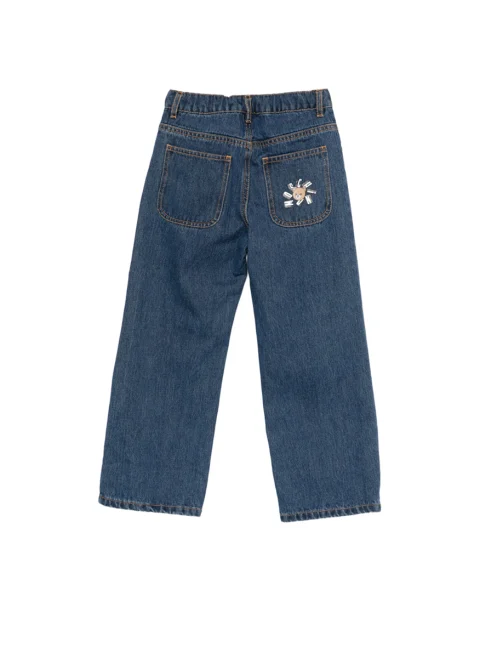 Деним с 'Teddy Bear' мотив Moschino Kids — снимка 2