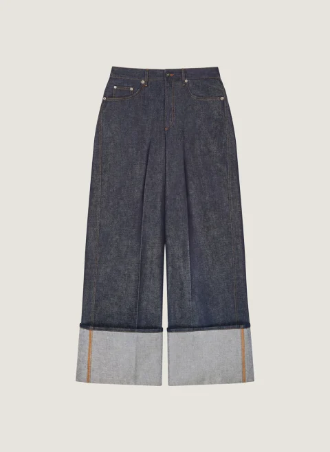 Деним 'Wide-leg' Givenchy — снимка 3