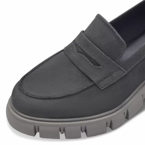 Дамски Лоуфър TAMARIS – 1-24439-41-219 DARK GREY — снимка 4