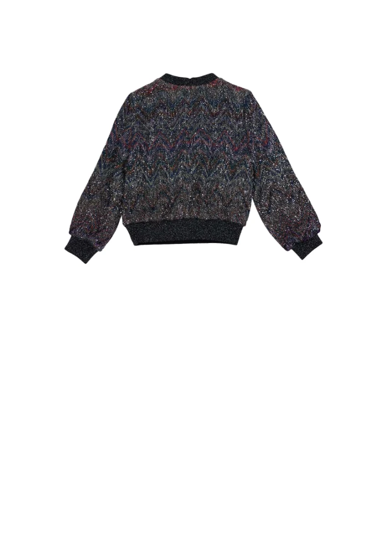 Блуза с пайети Missoni Kids — снимка 3