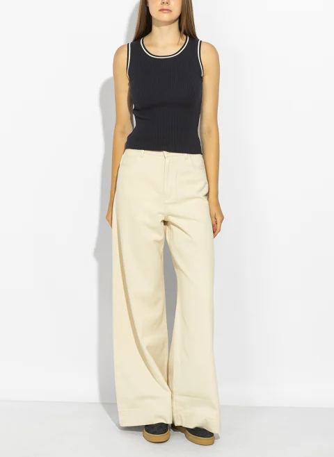 Рипсен топ Weekend Max Mara Wkdtaro — снимка 1