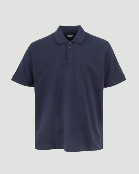 Polo Shirt in Navy Blue