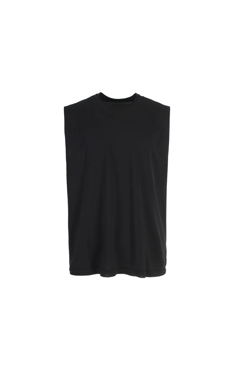 Tank Top with Logo Patch