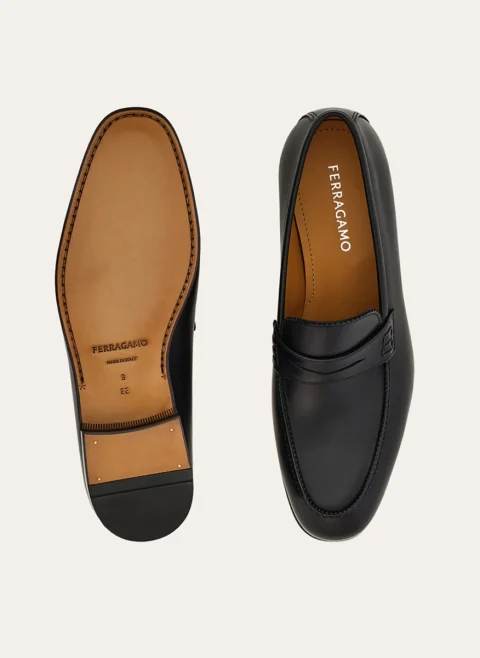 Класически кожени мокасини Penny Ferragamo — снимка 6