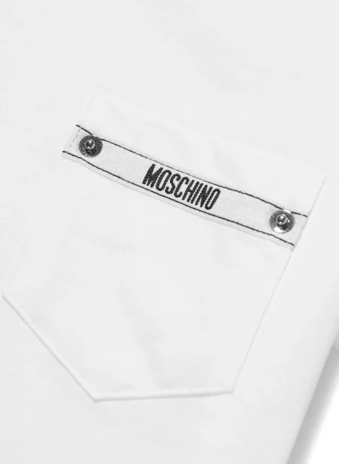 Тишърт с принт Moschino Kids — снимка 2