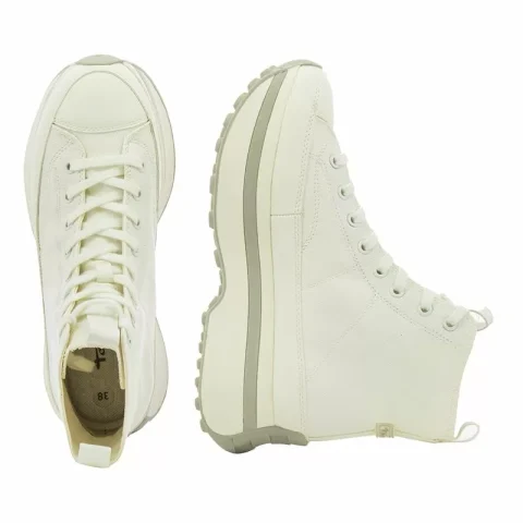 Дамски Гуменки TAMARIS – 1-1-25214-21 WHITE — снимка 4