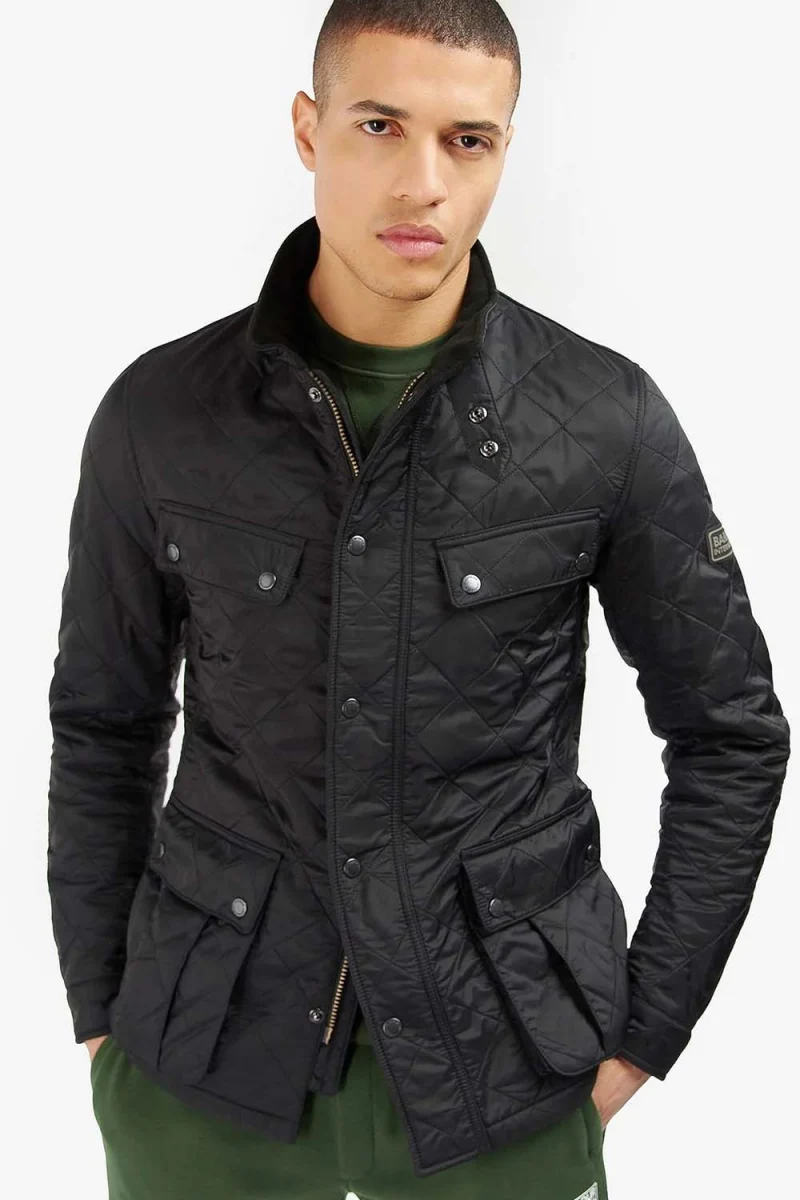 Яке Tourer Ariel Polarquilt MQU1591 bk91 black/turf — снимка 2
