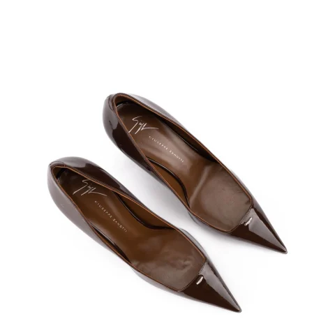 Дамски кафяви обувки Raquel Giuseppe Zanotti — снимка 7