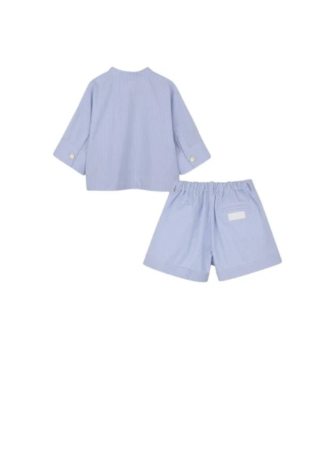 Комплект с раиран десен Givenchy Kids — снимка 3