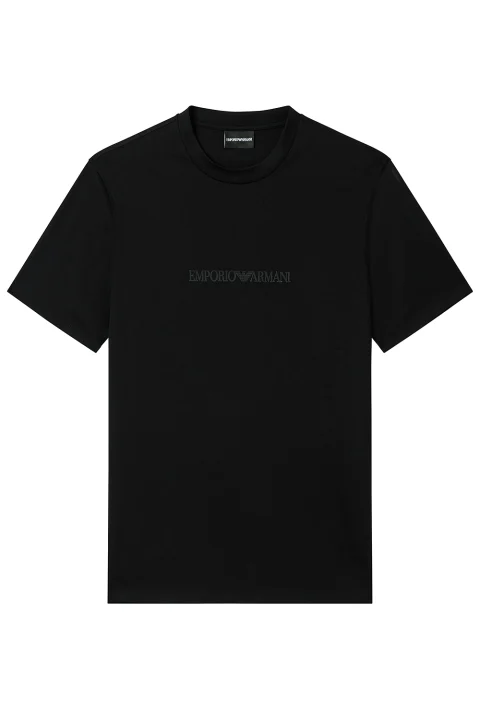 T-Shirt EM004583AF13669 MC540 black -ea logo 16cm