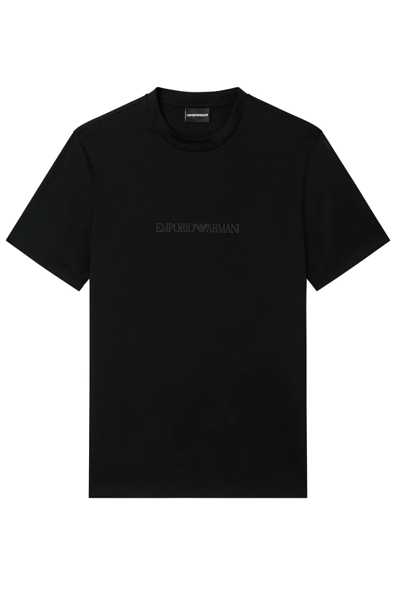 T-Shirt EM004583AF13669 MC540 black -ea logo 16cm
