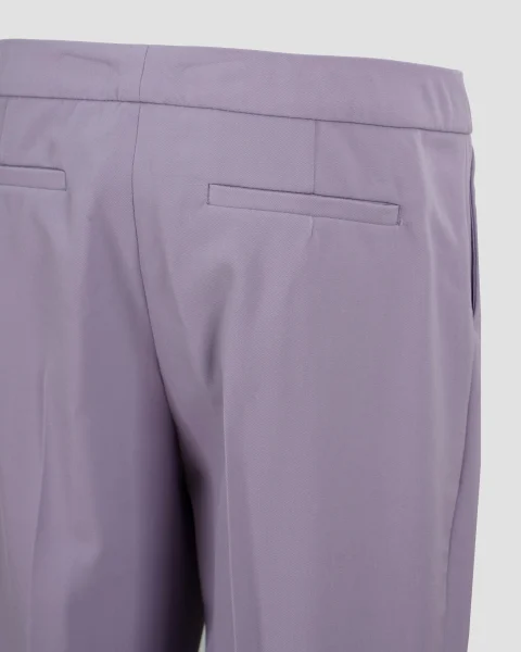 Straight Fitted Pants in Wool — снимка 3