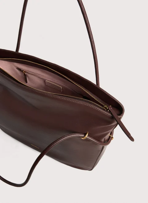 Кожена чанта Coccinelle Lizzie Medium — снимка 4
