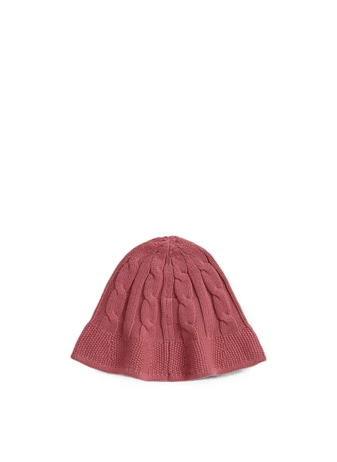 Шапка от фино плетиво Ralph Lauren Kids — снимка 2