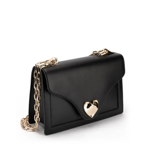 Дамска черна чанта Sweet Bag TOSCA BLU — снимка 5