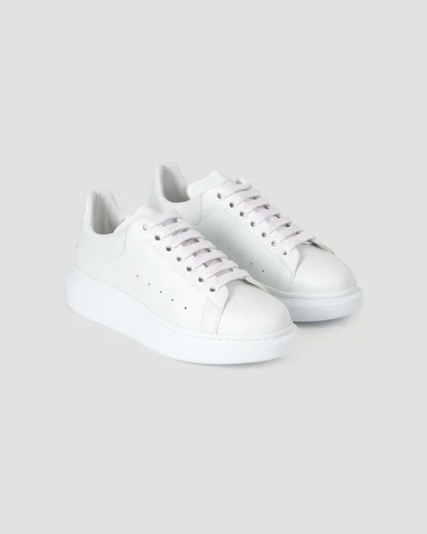 Oversized Sneakers in Total White — снимка 2
