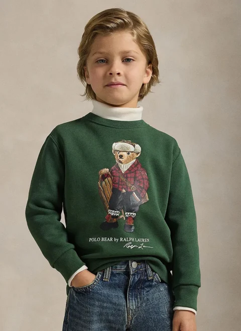 Суитшърт 'Polo Bear' Ralph Lauren Kids 2-7