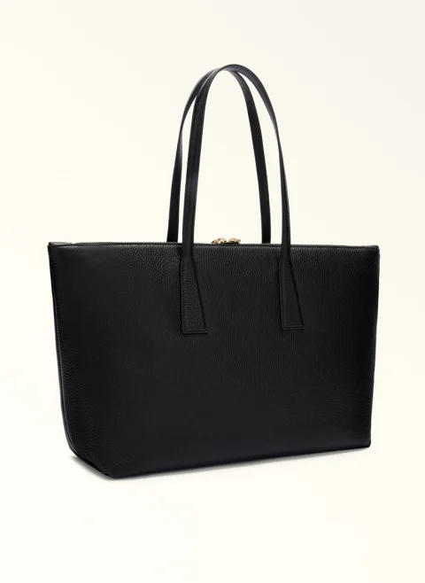 Кожена 'Tote' чанта Furla Olivia Nero L — снимка 3