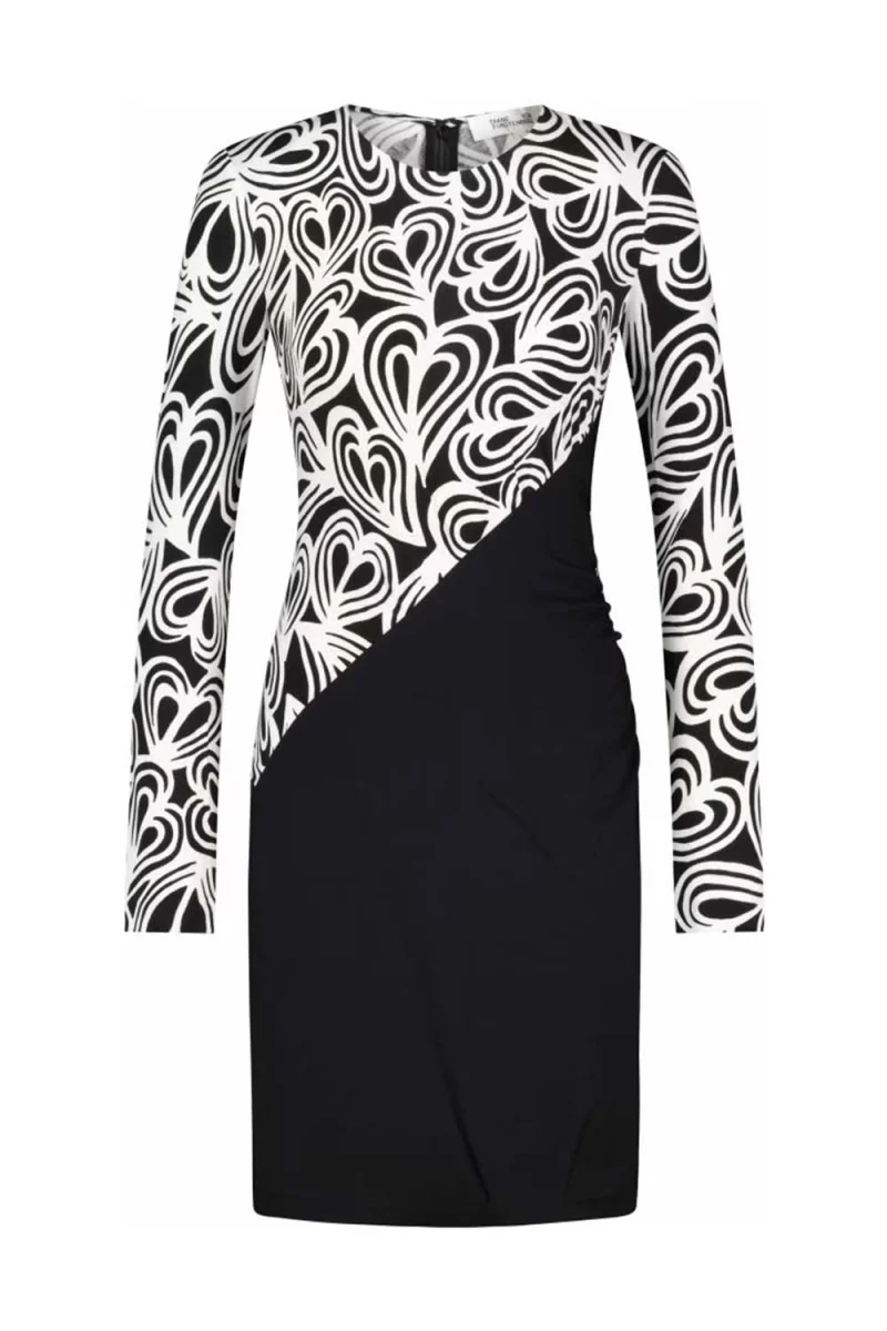 Рокля Malena DVFDL3R024HOGBK heart ocean giant/black