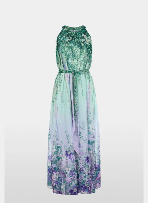 Рокля с флорален принт 'Romantic elegance' Marc Cain Glam — снимка 8