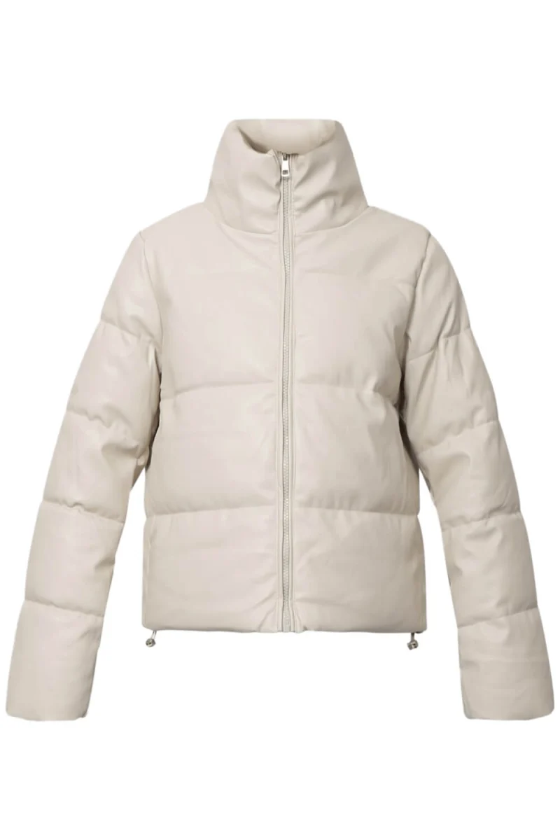 Яке Onlelsie Faux Leather Puffer Jkt 15322016 14-0002 TCX pumice stone