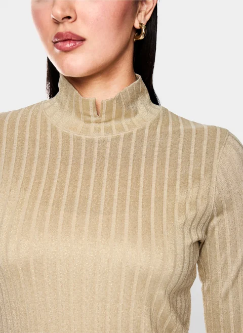 Блуза с лурекс Marc Cain Collections — снимка 4