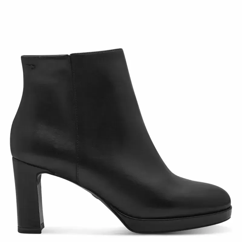 Дамски Боти На Ток TAMARIS – 1-25329-43-003 BLACK LEATHER