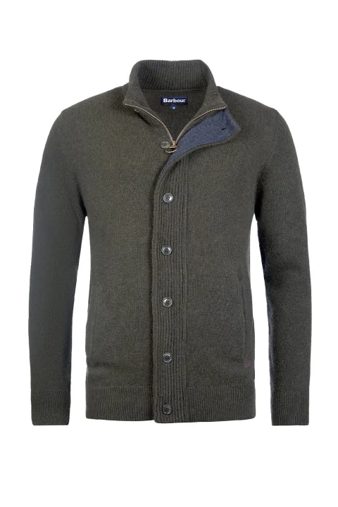 Жилетка Essential Patch Zip Through Knitted Jumper MKN0731 gn73 dusty green