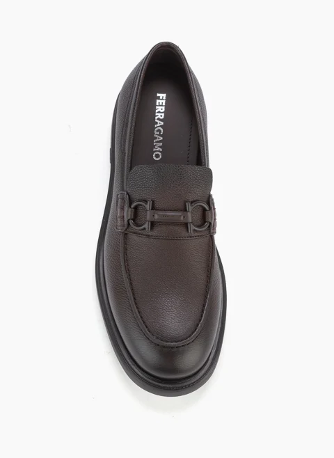 Мокасини с орнамент 'Gancini' Ferragamo — снимка 5