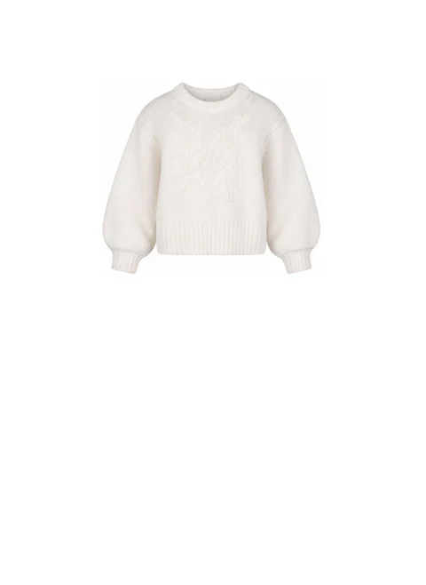 Пуловер от вълна и кашмир Givenchy Kids — снимка 2