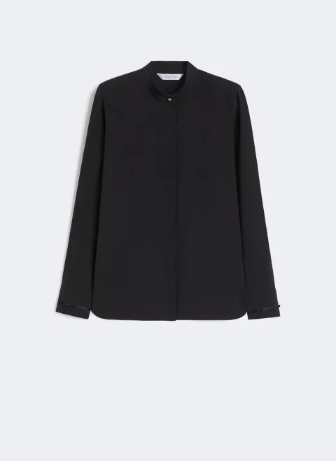 Риза от памучен поплин Max Mara Otranto — снимка 6