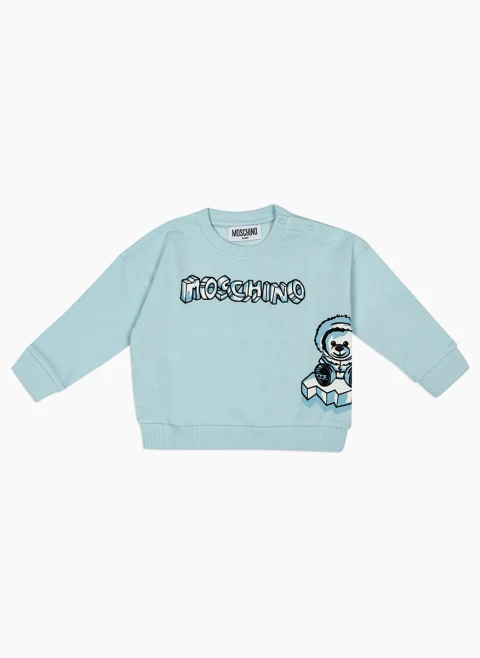 Комплект с лого мотив Moschino Kids — снимка 7
